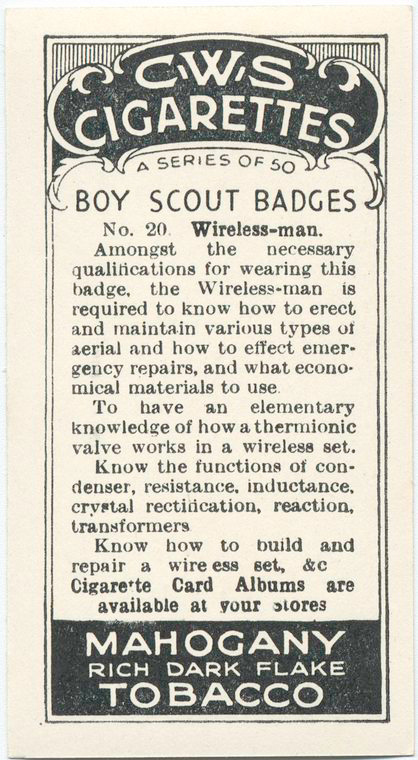 Boy Scout
Wireless Man Badge Boy Scout
Wireless Man Badge