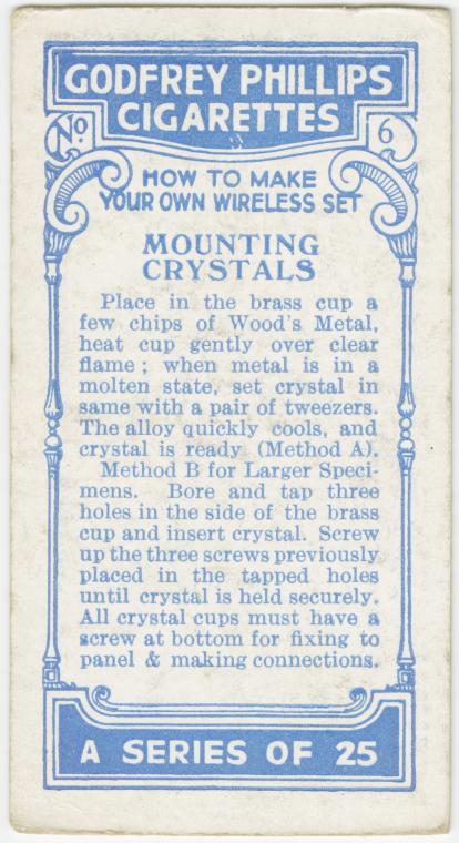 Mounting Crystals.