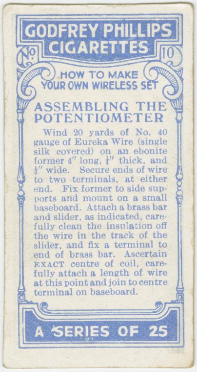 Assembling The Potentiometer.