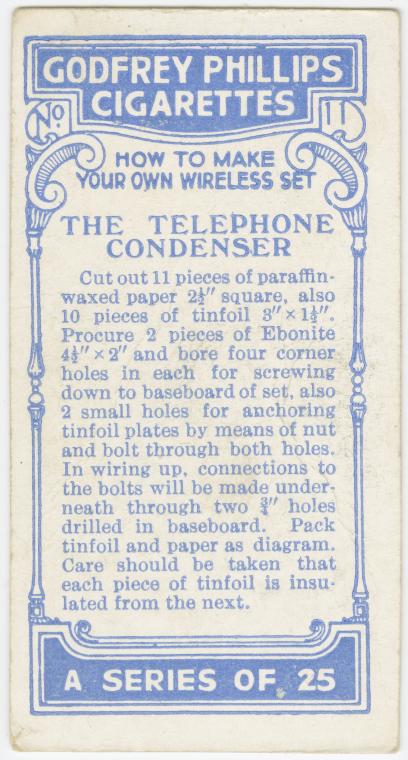 The Telephone Condenser.