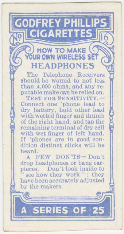 Headphones.
