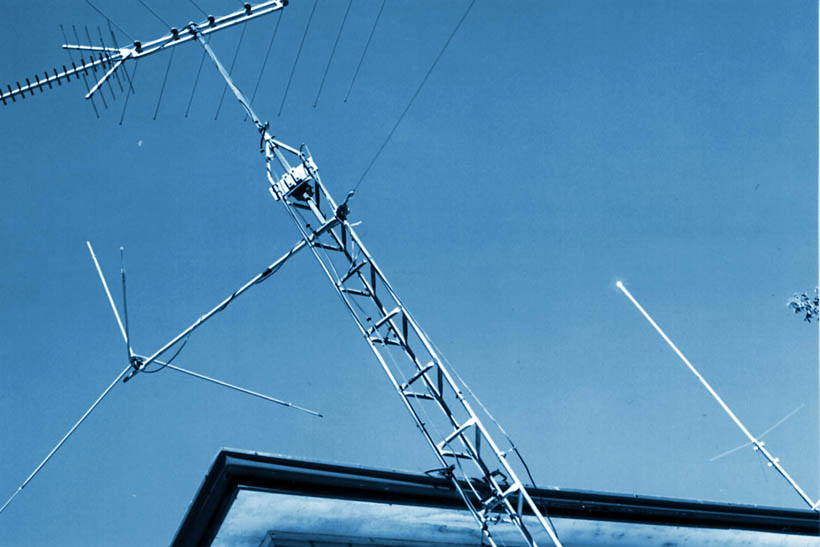 VE3XRM Antenna Farm 1996