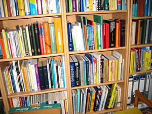 stack of books