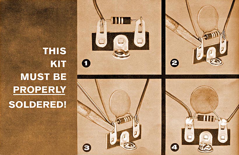 How to solder information.