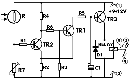 Light Operated Relay