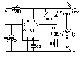 Mono-Stable 555 Delay