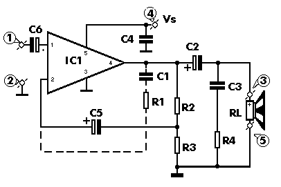 Small Amplifier  10W