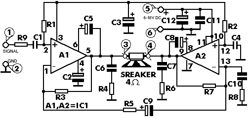 HI-FI Amplifier 25W