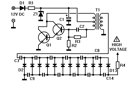 Figure 1225 : High Voltage Power Supply High Voltage Power Supply