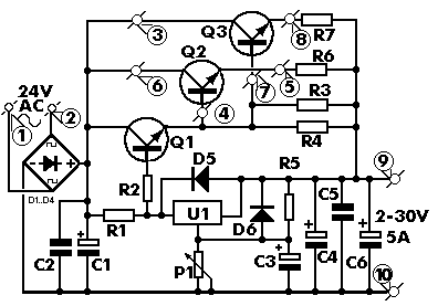 Figure 1172 : Adjustable High Current PSU Adjustable High Current PSU