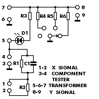 Oscilloscope Component Tracer