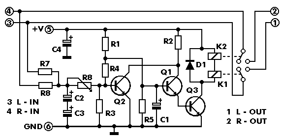 Loudspeaker Protection W/Relay
