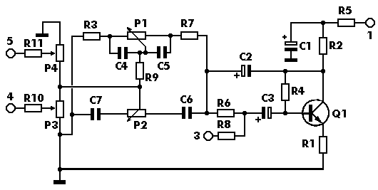 MIC Mixer Preamplifier 3-INPUT