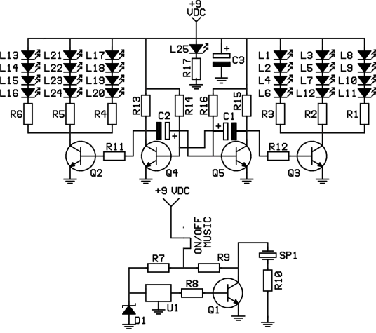 LED and Sound Generator
