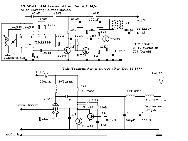 AM Transmitter 25W