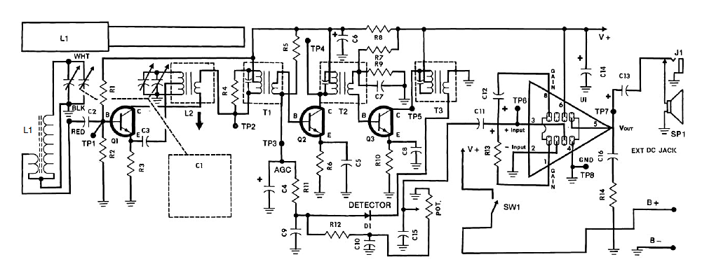 Figure 1205 : Super-Hetrodyne AM Radio Super-Hetrodyne AM Radio