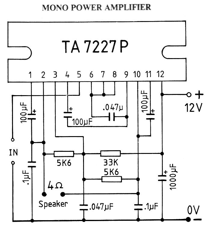 Figure 868 : 15W Mono Car Amplifier 15W Mono Car Amplifier