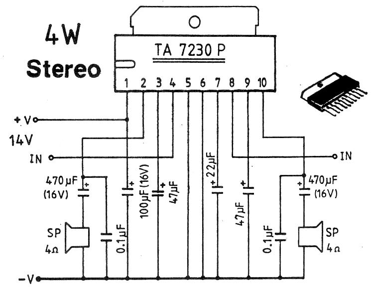 Figure 883 : 4W Stereo Car Amplifier 4W Stereo Car Amplifier