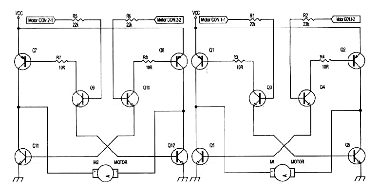 Figure 1200 : Discrete H-Bridge Discrete H-Bridge