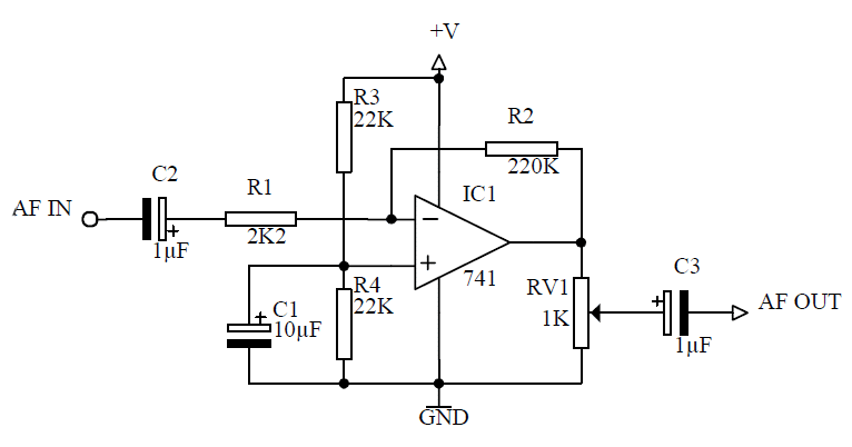Universal Preamplifier - Mono