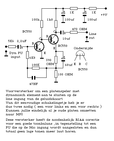 Figure 1031 : RIAA Preamplifier RIAA Preamplifier