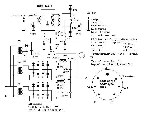 Tube Linear Amplifier