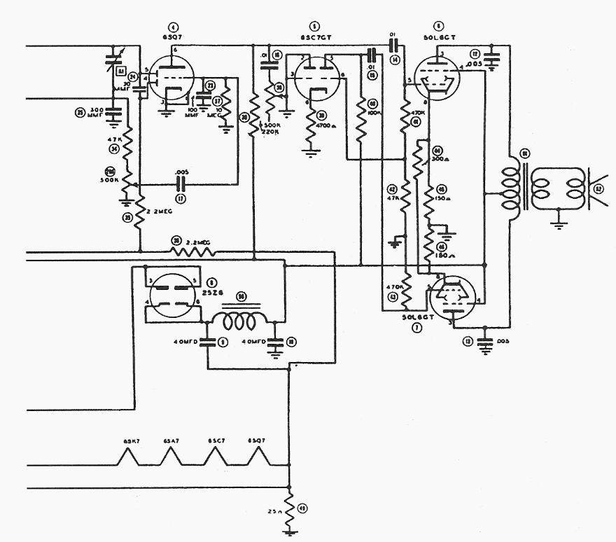 Figure 897 : AC-DC Tube AM and Shortwave Receiver(Part 2) AC-DC Tube AM and Shortwave Receiver(Part 2)
