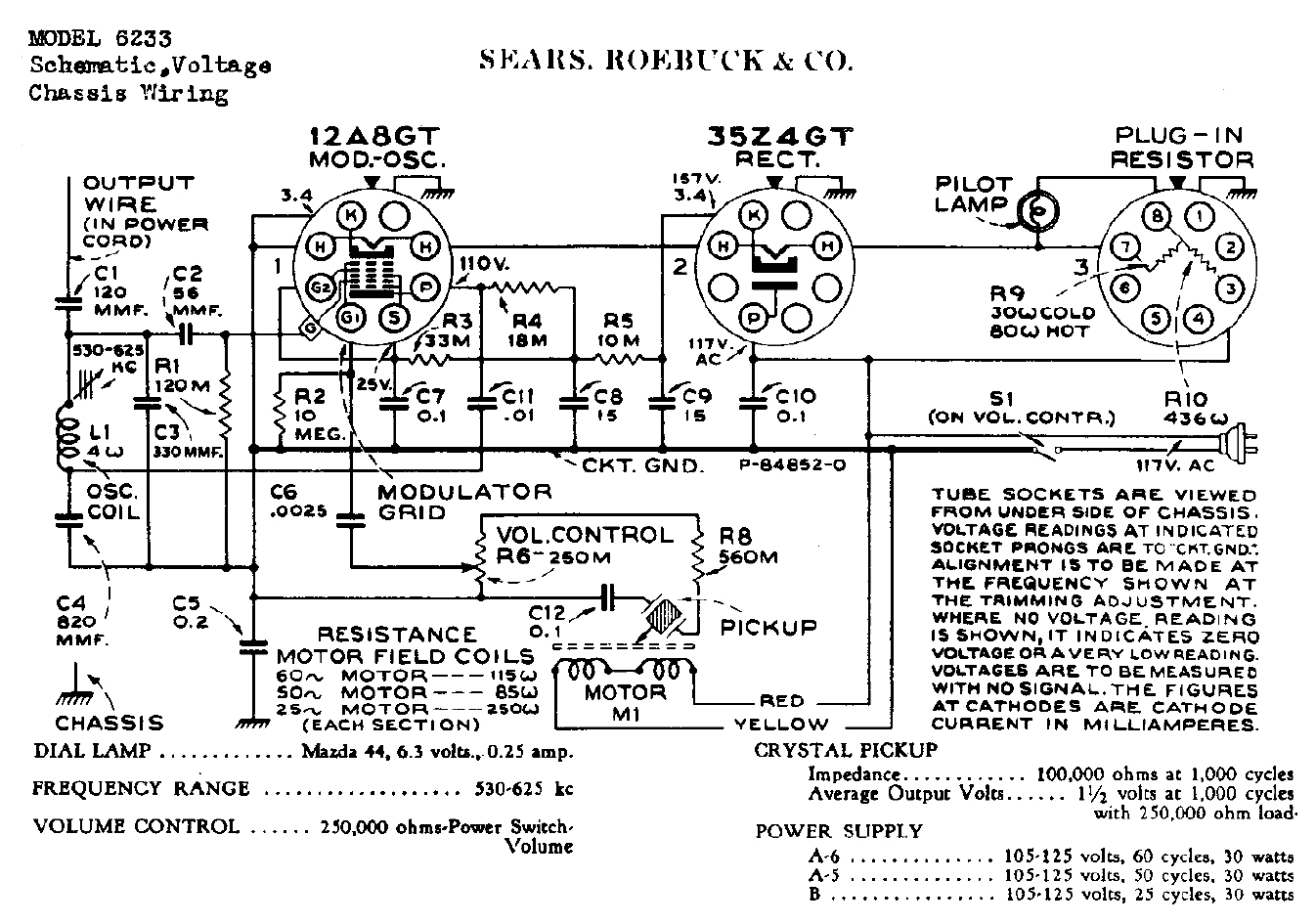 Figure 1222 : AM Phono Oscillator AM Phono Oscillator