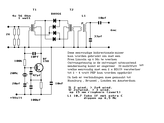 Figure 1091 : Bi-Directional Balanced Mixer Bi-Directional Balanced Mixer