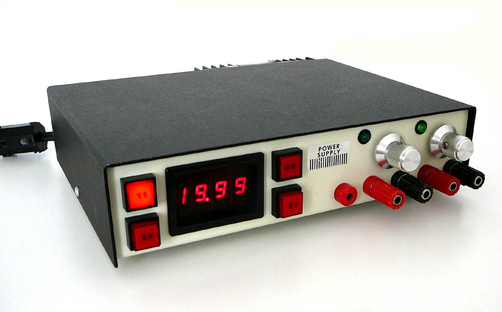 RadioSparks Homebrew <br>Bench Power Supply (1995)