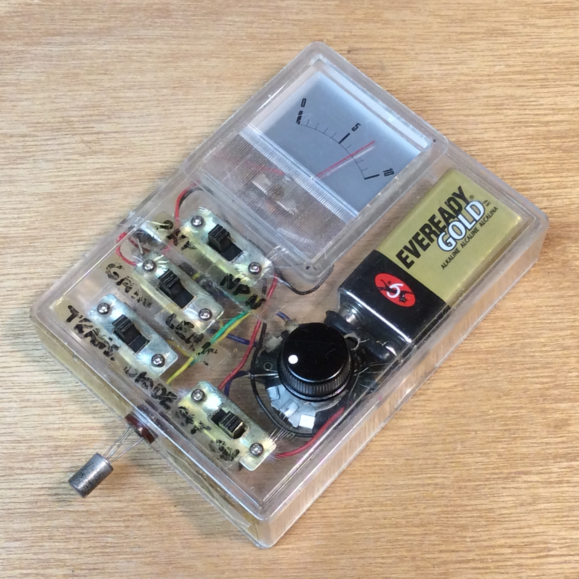 RadioSparks Homebrew <br>Transistor Tester (1973)